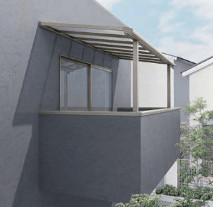 LIXILの「テラスVS R型 造り付け屋根タイプ【2022年版】」