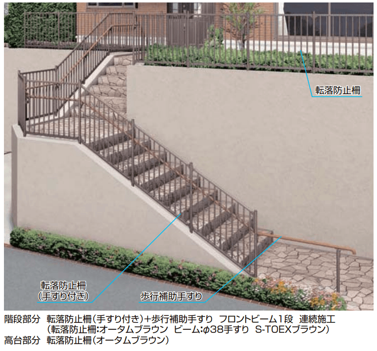 LIXILの「グリップライン転落防止柵【2022年版】」