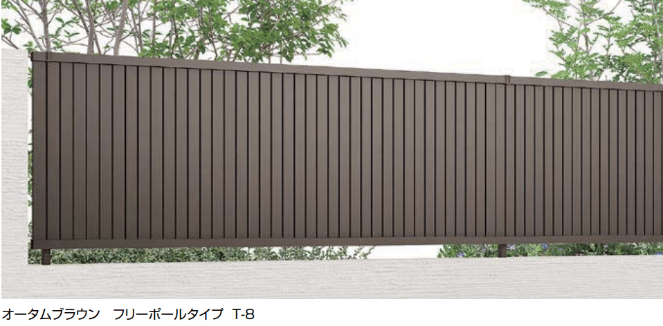 LIXILの「フェンスAB TM1型(縦目隠し)【2022年版】」