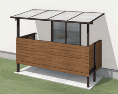 三協アルミの「レボリューA屋根(オルネ 庭置き式用 600タイプ 出幅移動納まり) 【2022年版】」のサブ画像1