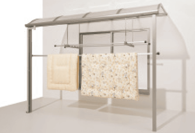 三協アルミの「竿掛け 布団干しバー取付部品セット 【2022年版】」のサブ画像1