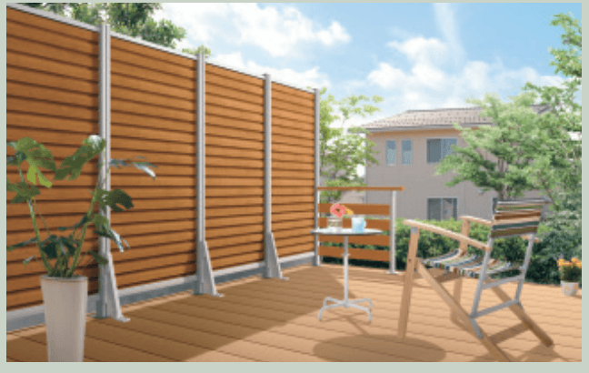 三協アルミの「ひとと木 フェンス (マイリッシュM ルーバーフェンス)【2023年版】」