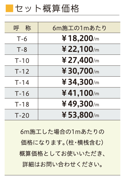 タテイタスタイル 120+45サイズ (隙間20mm)(板デコⅡ仕様) 【2022年版】_価格_3