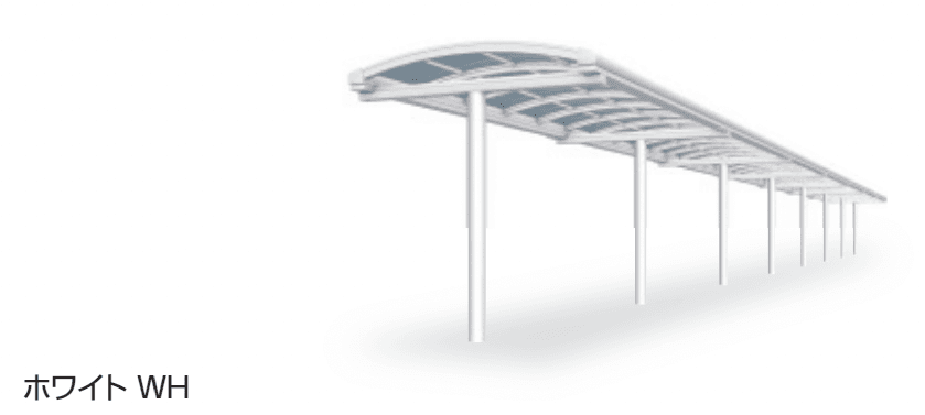 三協アルミの「ブレラウェイS 一本柱タイプ(センター柱) 基本ユニット 【2022年版】」のサブ画像2