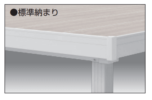 三協アルミの「ラステラ (標準納まり/フロア本体 シングルフレームタイプ)【2023年版】」のサブ画像2