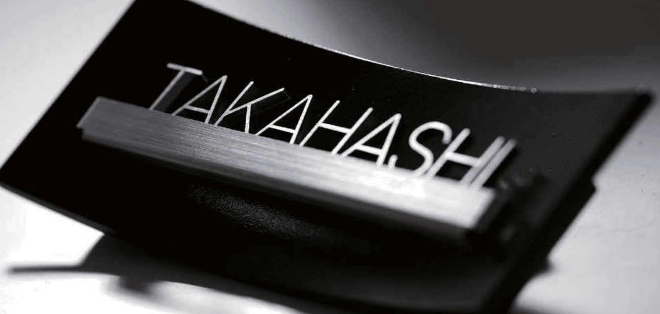 LIXILの「SUS切り文字ベースサイン」