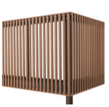 三協アルミの「オルネ特注品(庭置き式 たてスリット〈フロントオープン〉) 【2022年版】」のサブ画像1