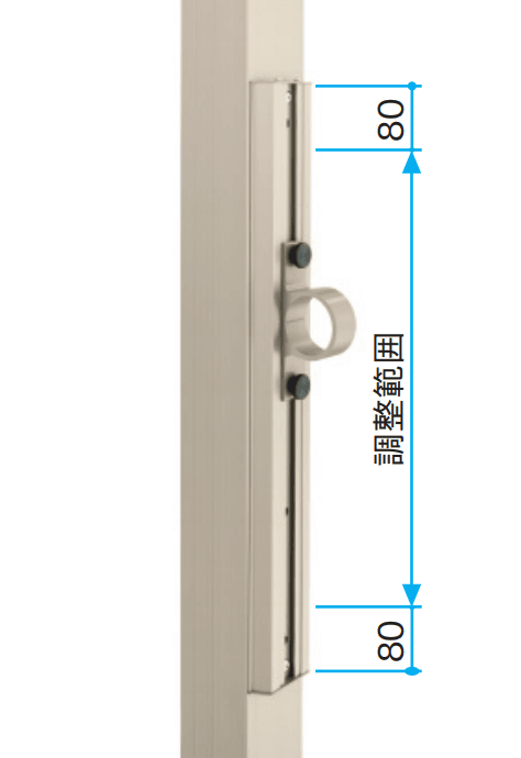 三協アルミの「竿掛け 布団干しバー取付部品セット 【2022年版】」