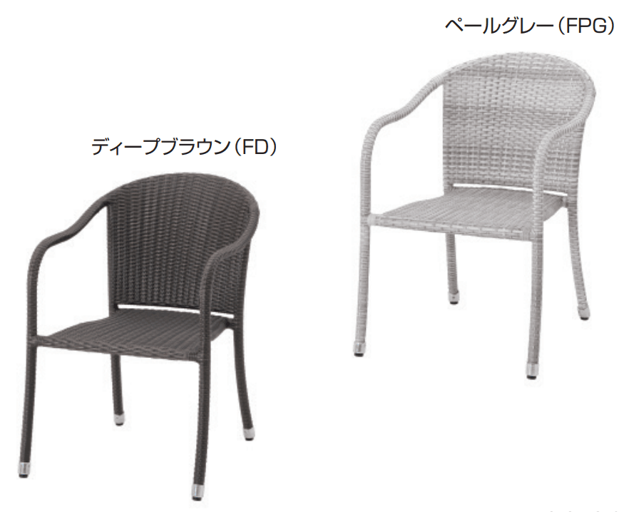 三協アルミの「ガーデンファニチャー フォレスティ(ダイニングチェア) 【2022年版】」のサブ画像1
