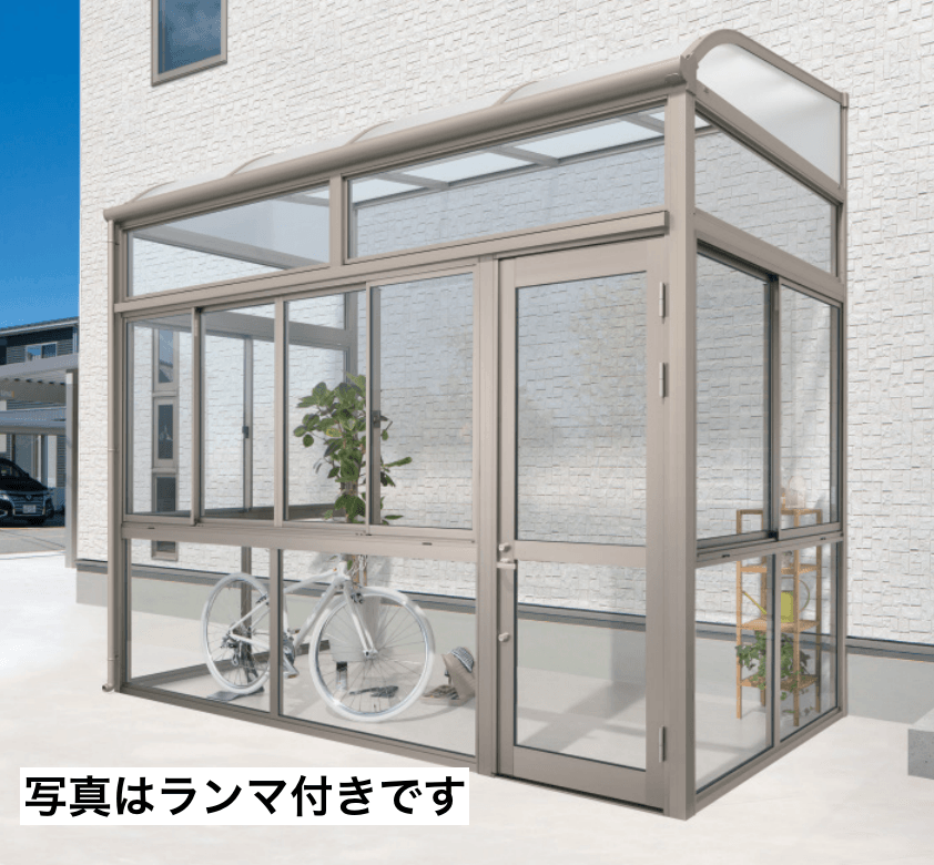 三協アルミの「晴れもようwith特注品(土間仕様/ランマなし H20サイズ)【2023年版】」