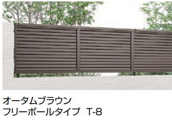 LIXILの「フェンスAB YL3型(横ルーバー③)【2022年版】」のサブ画像2