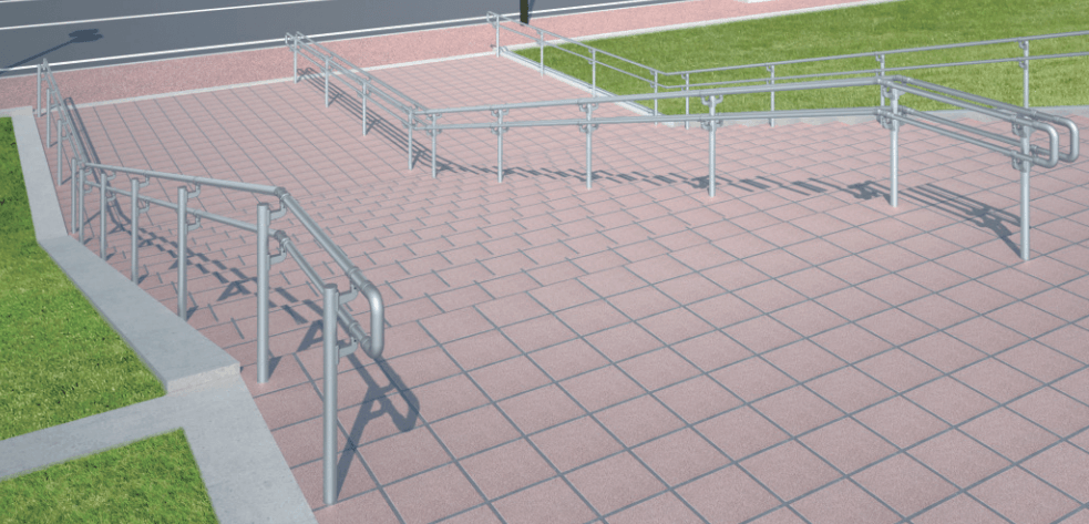 三協アルミの「テスリーフ 独立タイプ フロントレール納まり/二段仕様・二段両面仕様 【2022年版】」