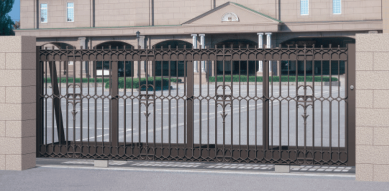 三協アルミの「大型鋳物引戸門扉 ランディーナ3型 【2022年版】」