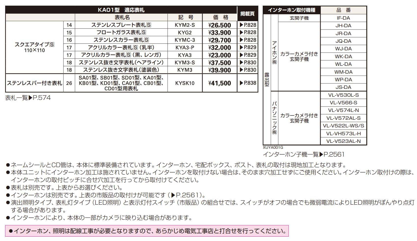 〔ピタットKey システム〕ルシアス 宅配ボックス1型取付用ルシアス ポストユニット KA01型 【2022年版】_価格_1