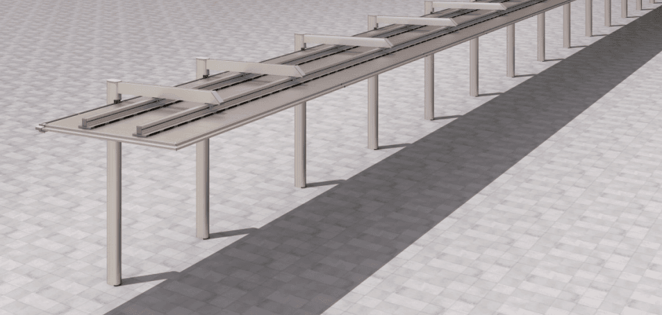 三協アルミの「ラグフォート Type1 900N/㎡ 端部張り出しユニット 【2022年版】」