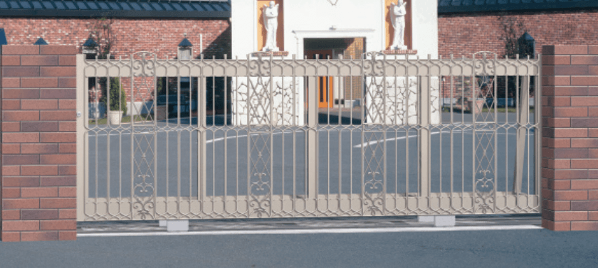 三協アルミの「大型鋳物引戸門扉 ランディーナ2型 【2022年版】」