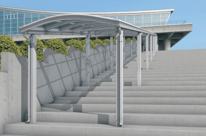 三協アルミの「ファインロードS 両支持タイプ/1500N/㎡ 積雪地域型 傾斜基本ユニット 【2022年版】」