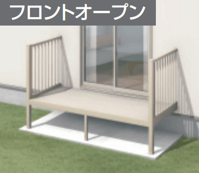 三協アルミの「オルネ特注品(庭置き式 たて格子〈フロントオープン〉) 【2022年版】」のサブ画像2