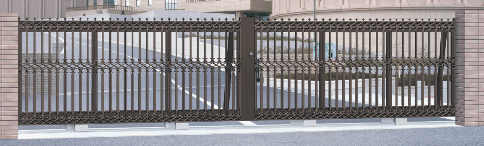 三協アルミの「大型鋳物引戸門扉 ランディーナ1型 【2022年版】」