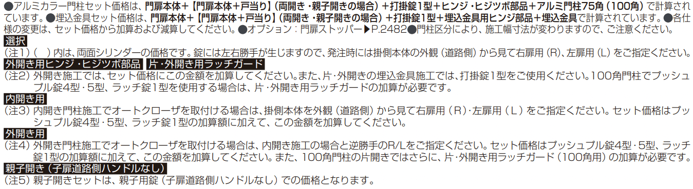 ルシアス 門扉C01型 【2022年版】_価格_2
