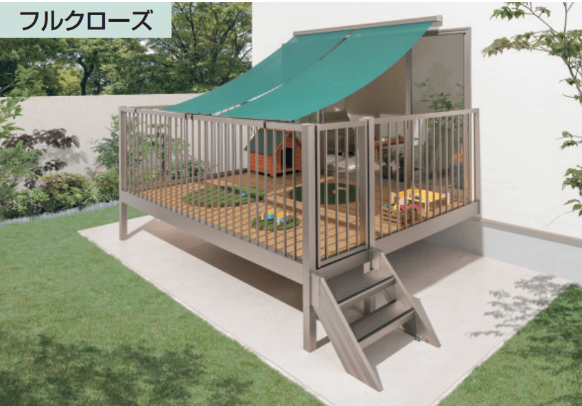 三協アルミの「オルネ(庭置き式 たて格子〈フルクローズ〉)【2023年版】」