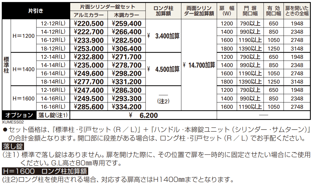 ルシアス スライドS02型 【2022年版】_価格_1