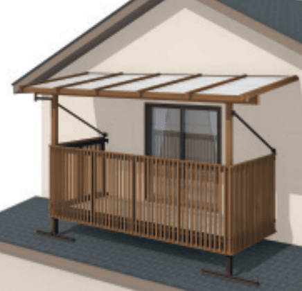 三協アルミの「ナチュレN屋根(オルネ 屋根置式用 600タイプ 壁付け納まり) 【2022年版】」