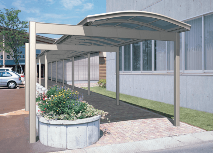 三協アルミの「ファインロードS 柱位置自在仕様 両支持タイプ 基本ユニット/傾斜基本ユニット 【2022年版】」のサブ画像1