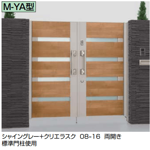 LIXILの「タッチ&ノータッチキー プレミエス門扉 M-YA型【2024年版】」