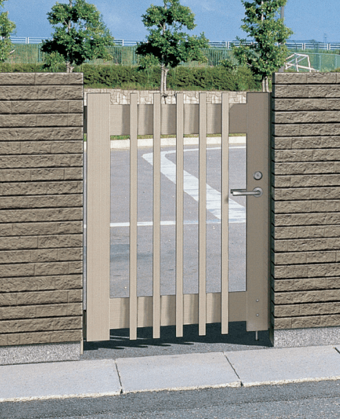 三協アルミの「グラフェードN用袖門扉 格子タイプ 【2022年版】」