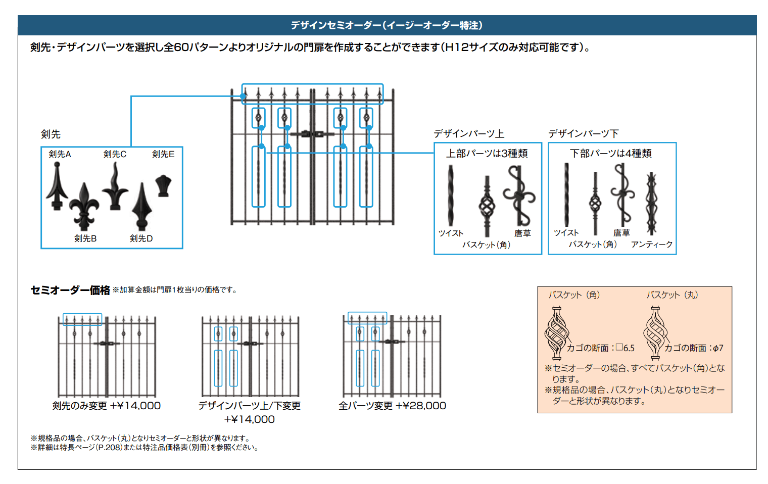 ラフィーネ門扉 2型【2022年版】_価格_2