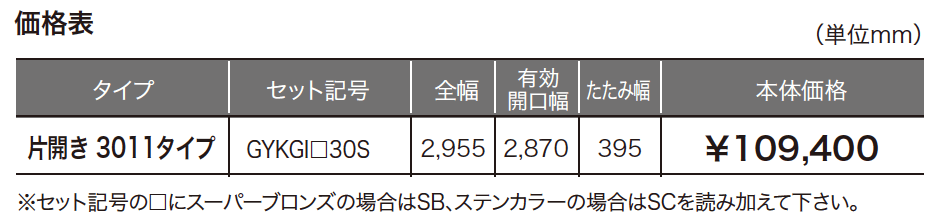 ゆとりゲート1型 【2022年版】_価格_1