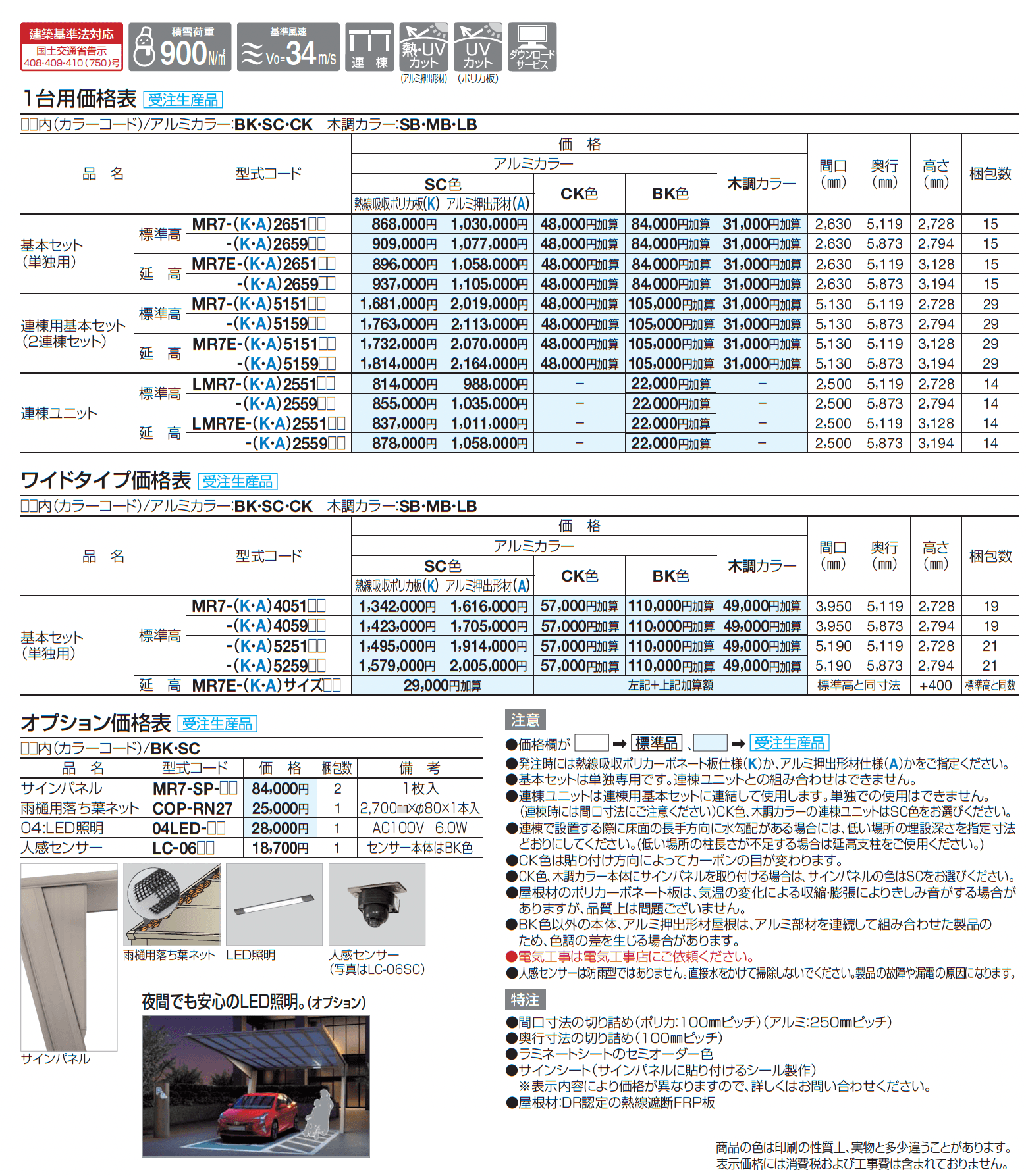 マイルーフ7(セブン)公共用駐車場タイプ_価格_1