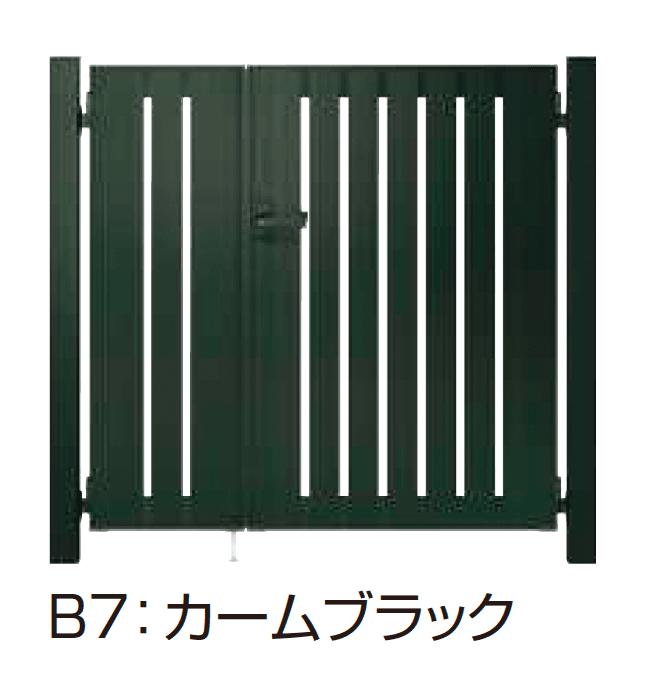 YKK APの「ルシアス 門扉 TS3型 たてスリット【2025年6月発売】」のサブ画像2