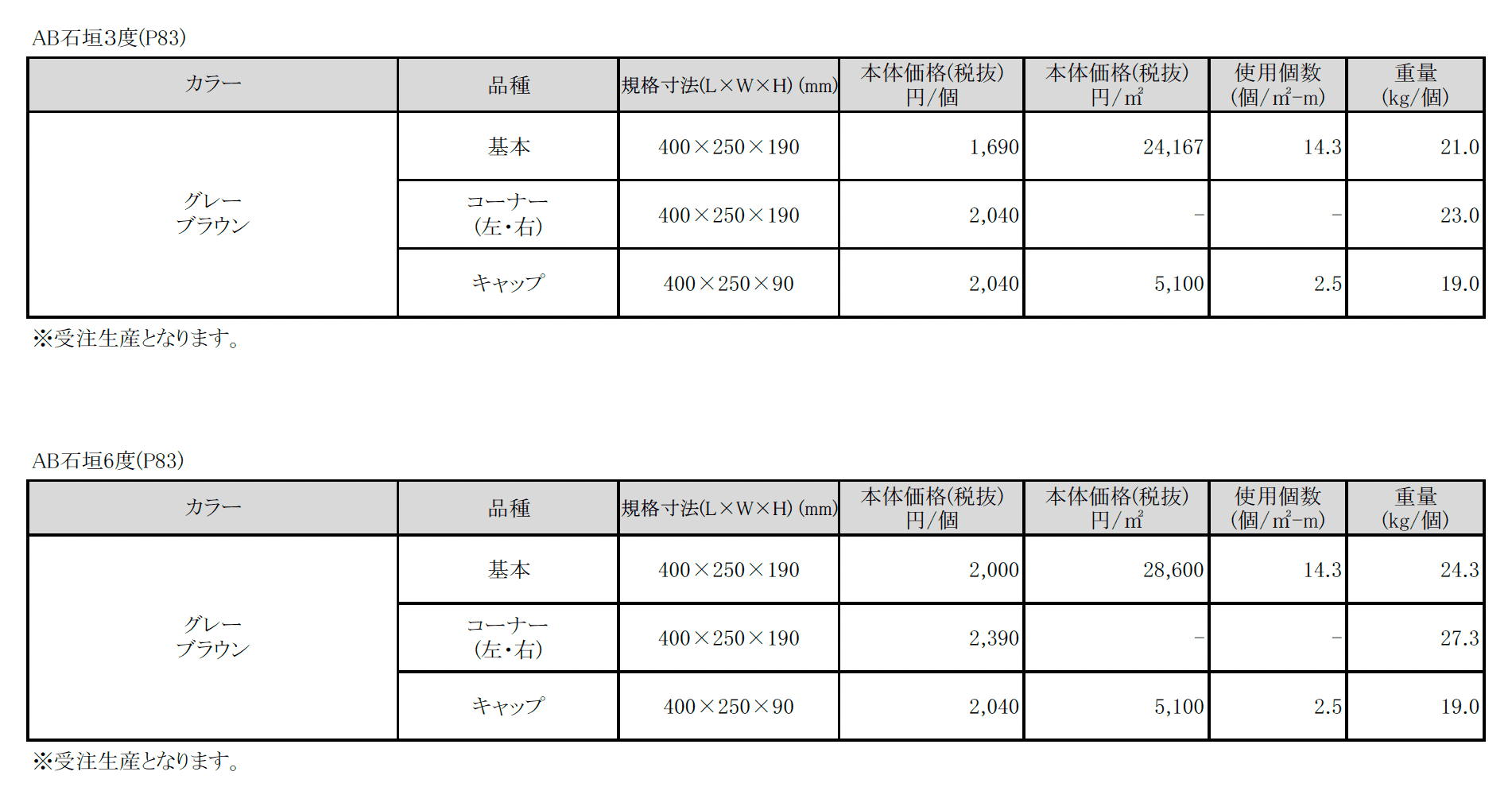 AB石垣【2025年版】_価格_1
