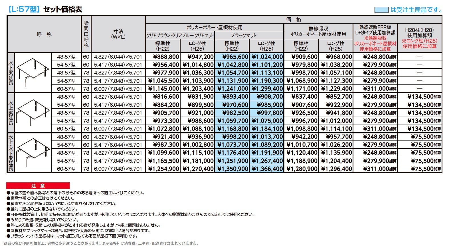 フーゴF 2台用 梁延長【2024年版】_価格_2