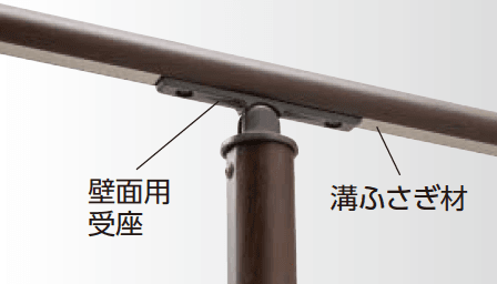 タカショーの「エバーアートウッド®︎ 手摺りⅡ」のサブ画像1