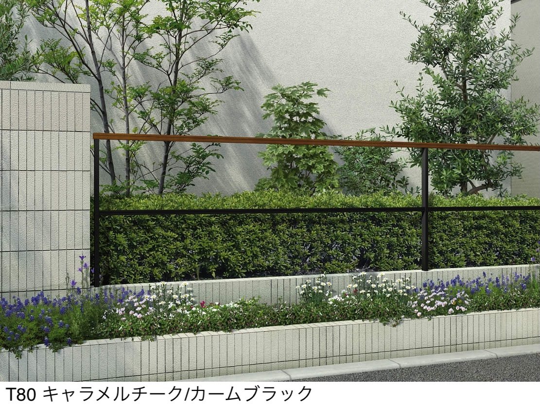 YKK APの「ルシアス フェンスLite A02型 横格子1本」