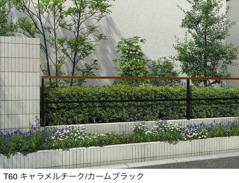 YKK APの「ルシアス フェンスLite A02型 横格子1本」のサブ画像3