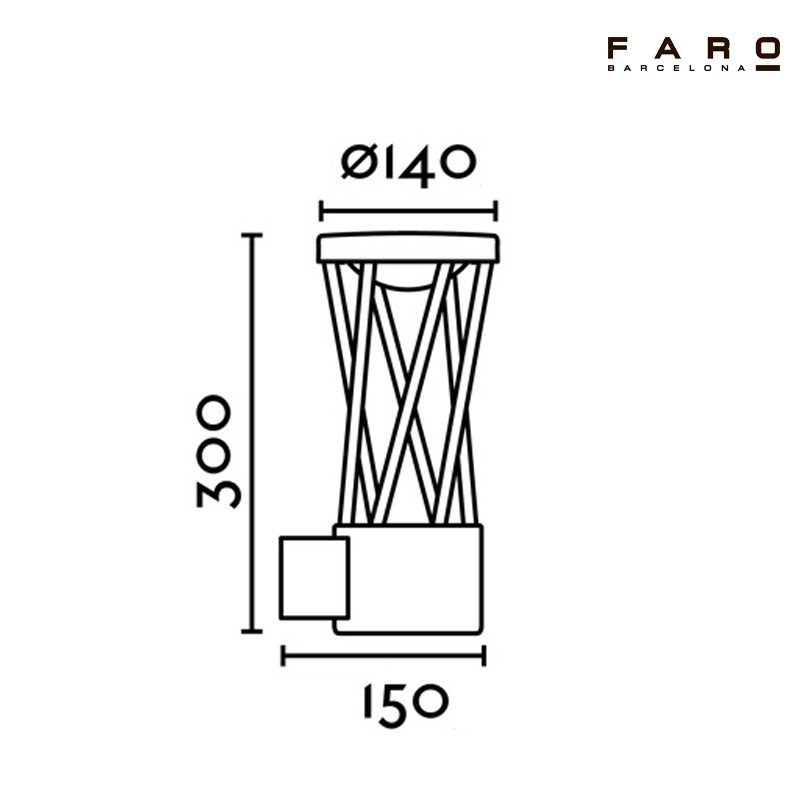 セキスイデザインワークスの「ガーデンライト ファロ バルセロナ ツイスト【2024年版】」のサブ画像6