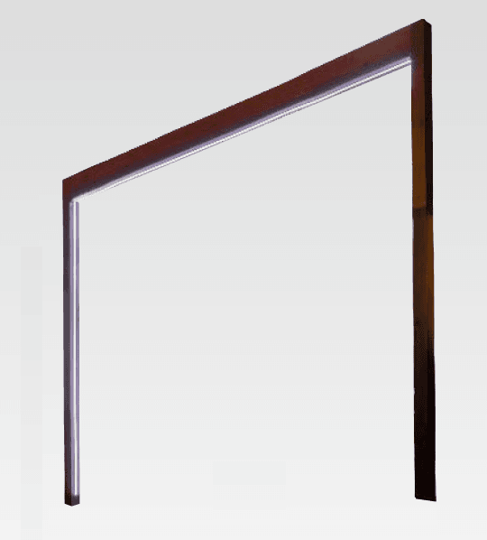 タカショーの「ホームヤードルーフ®システム フレーム ライティングフェイス」のサブ画像2