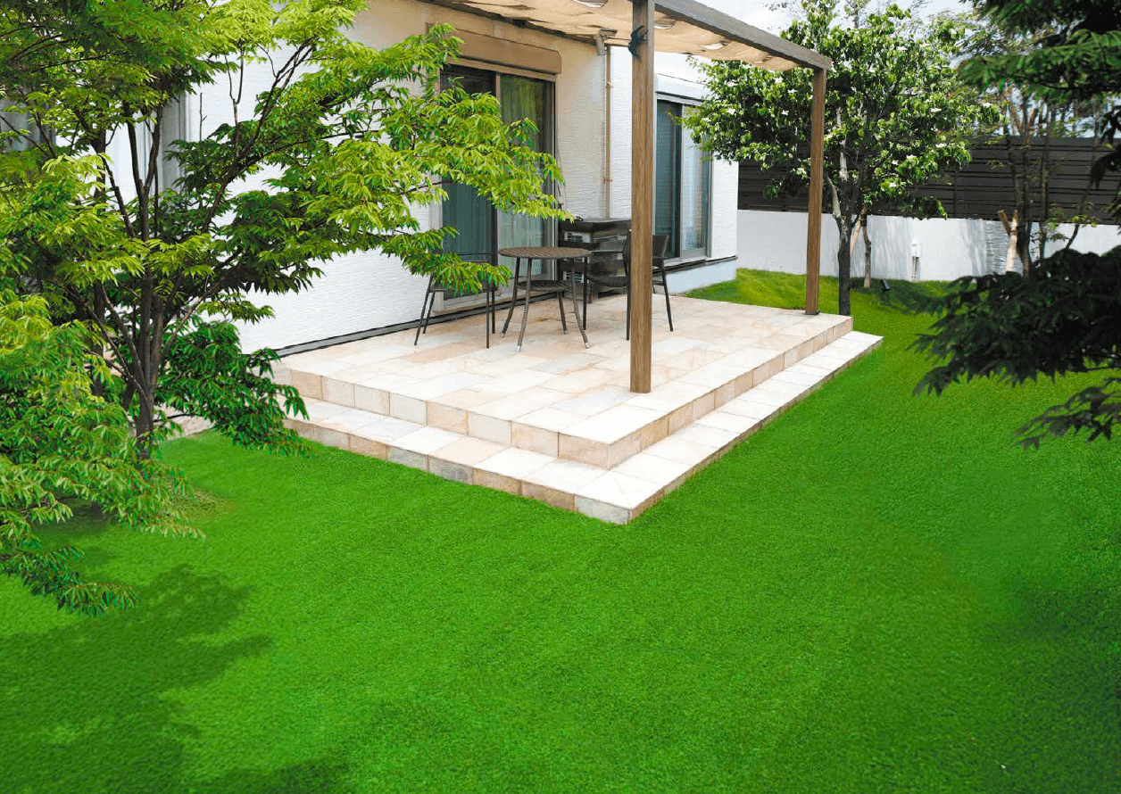 エクシスランドの「芝日和」