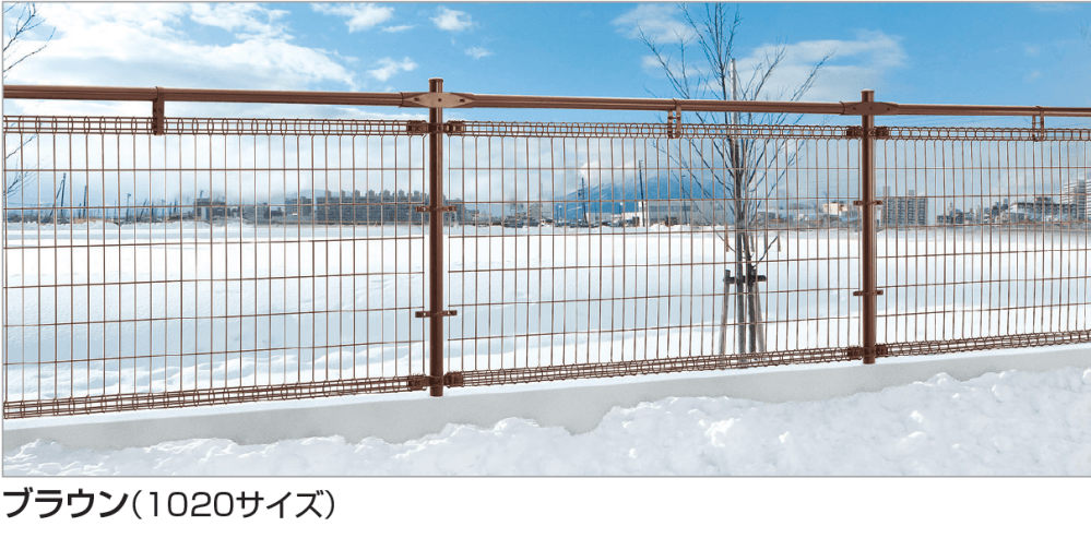 四国化成の「スチールメッシュフェンス LMF10型 積雪地仕様【2023年版】」のサブ画像2