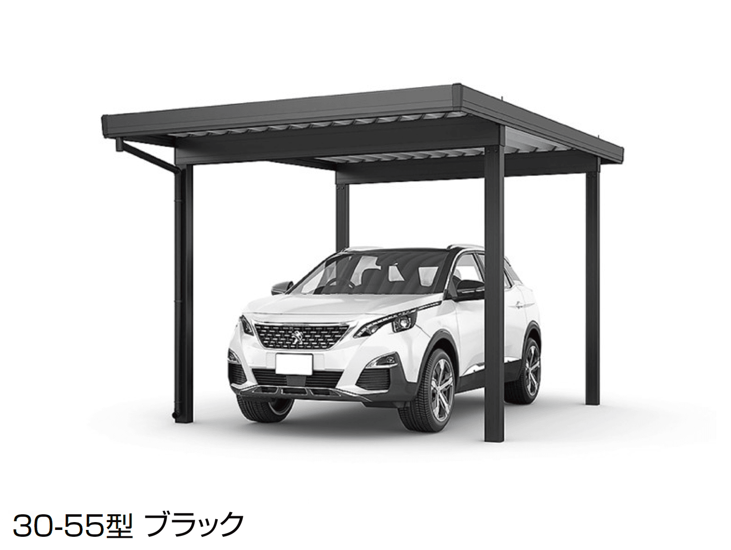 LIXILの「カーポートST 4500タイプ 1台用」のサブ画像4