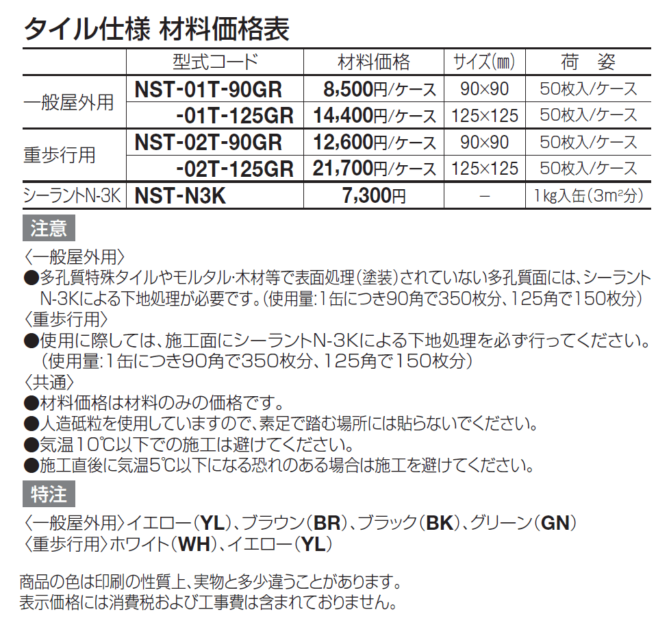ノンスリップ テープ タイル仕様【2024年版】_価格_1