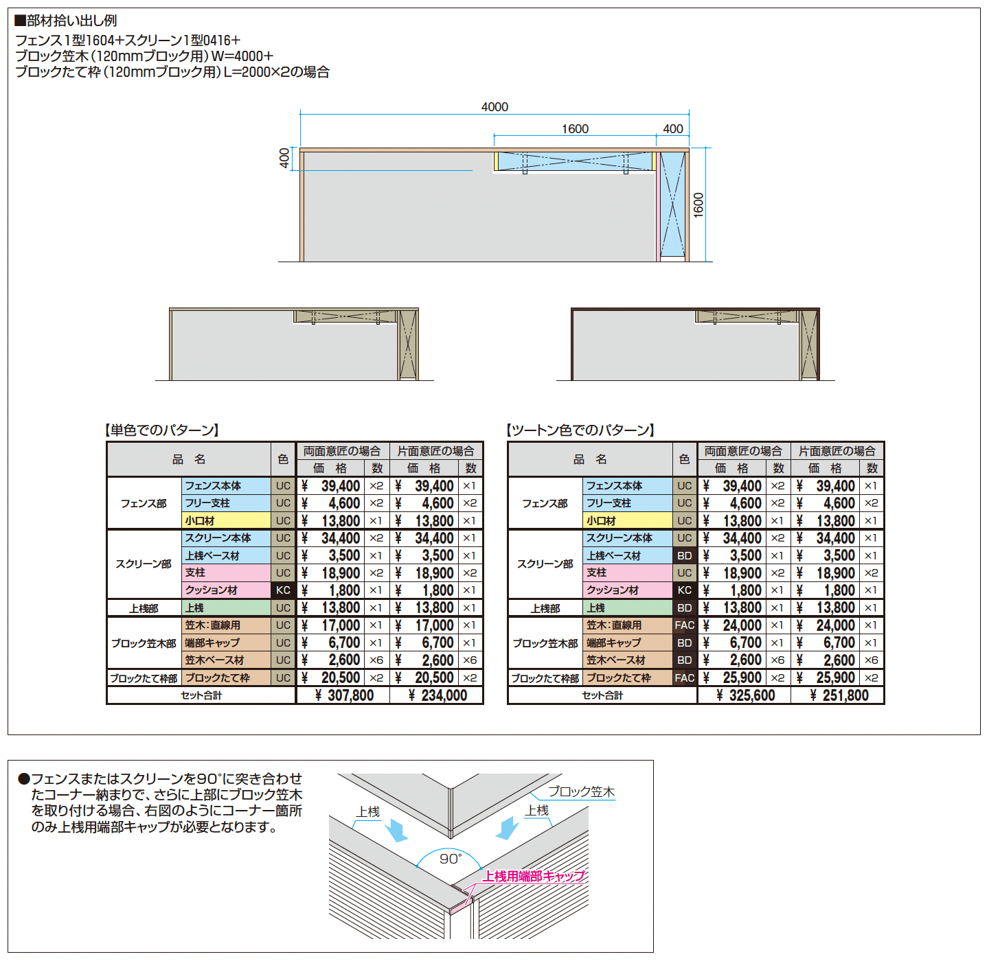 フィオーレ/スクリーン_価格_3