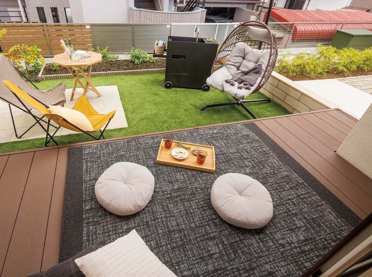 オンリーワンクラブの「レリーフガーデンラグ」