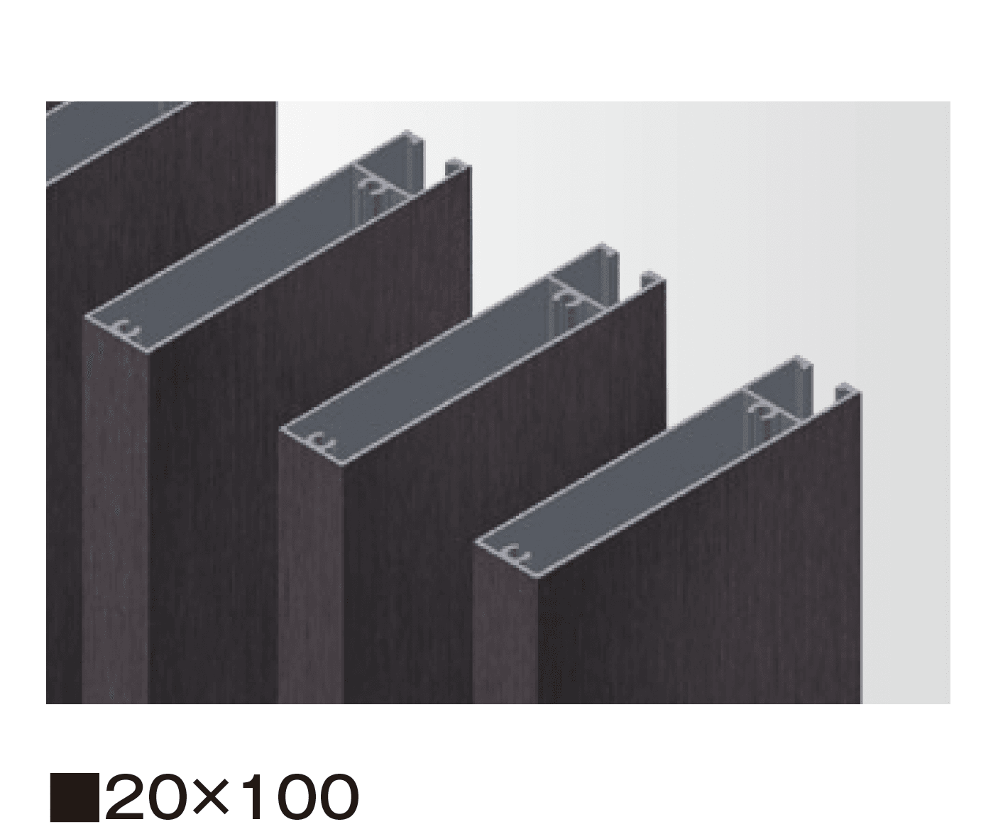 タカショーの「エバーアートウッド®︎ ルーバー部材」のサブ画像3