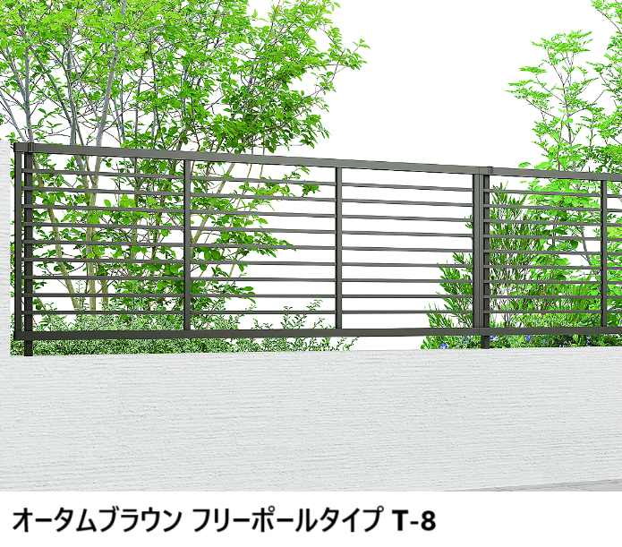 LIXILの「フェンスAB YR2型(横格子②)【2024年版】」のサブ画像1