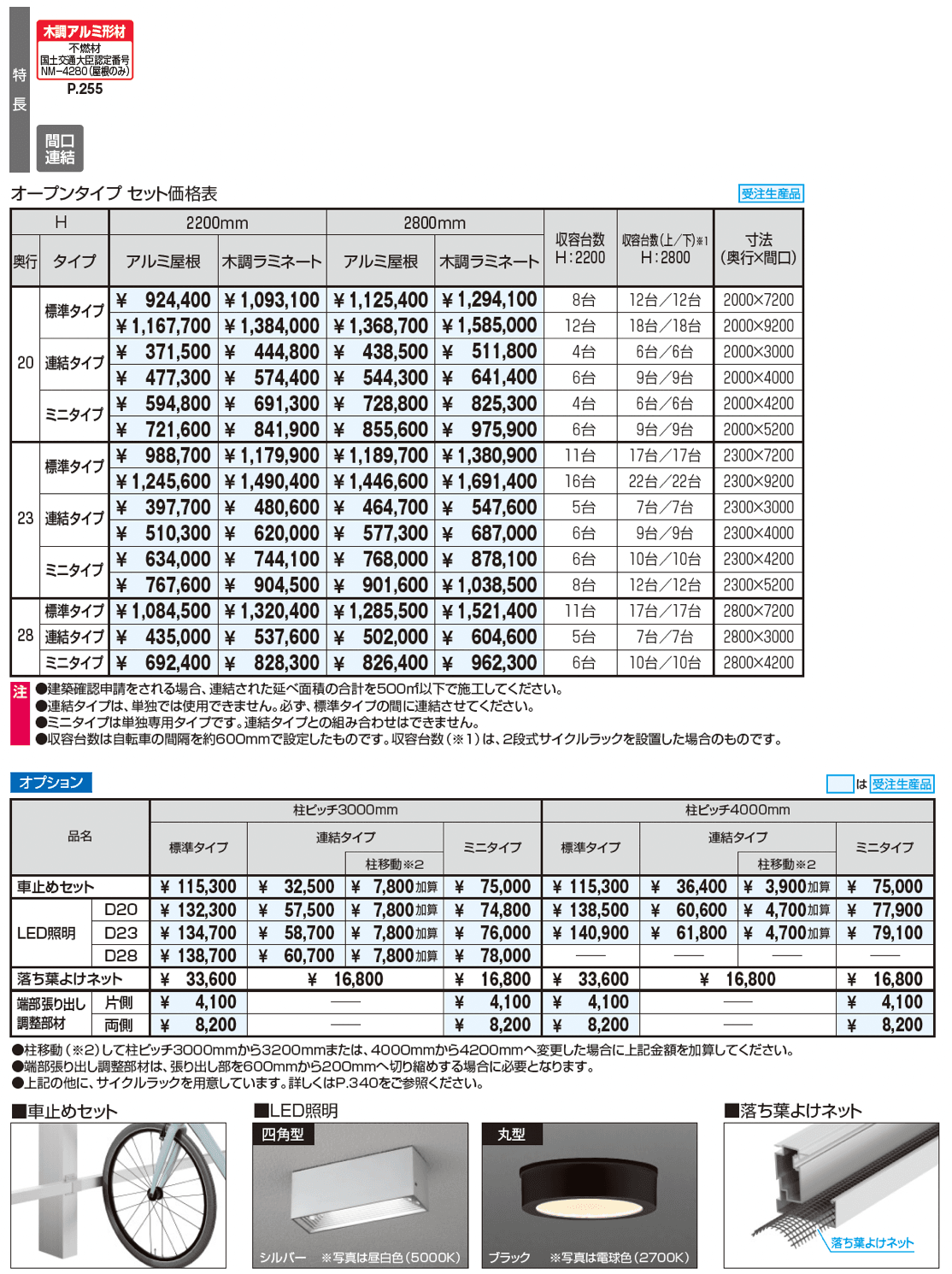 FⅡリンクロス オープンタイプ 600N/㎡_価格_1